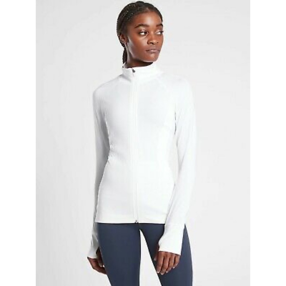 NWT ATHLETA Pacifica Illume UPF Full Zip Jacket Sweatshirt
